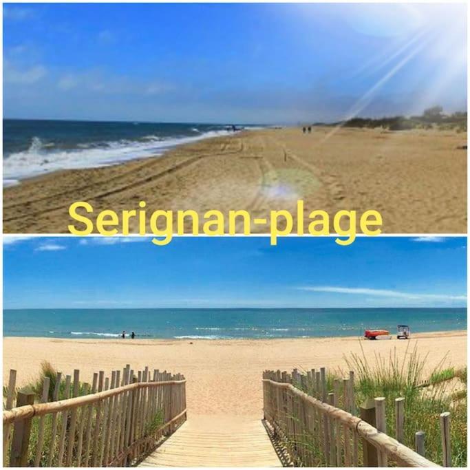 Un Bol D'Air Frais Et De Soleil Entre Campagne Et Plage Vila Béziers Exterior foto