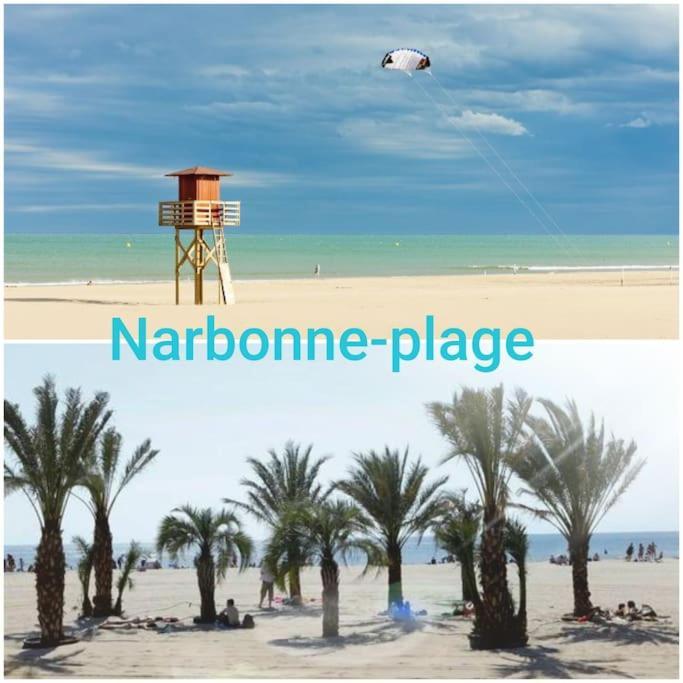 Un Bol D'Air Frais Et De Soleil Entre Campagne Et Plage Vila Béziers Exterior foto